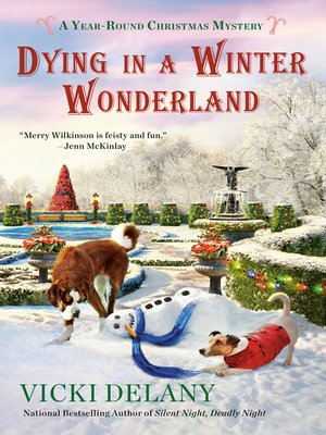 cover image of Dying in a Winter Wonderland
